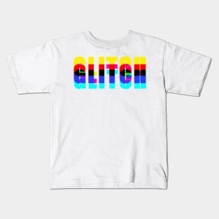 Glitch Effect Kids T-Shirt